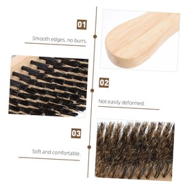 VICASKY Beard Care Set Men's Grooming Kit Beard Brush Jojoba Oil Hair Combing Styling Tool for Mustache Goatee Whiskers