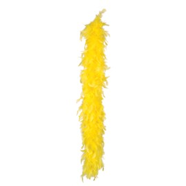 Boland 52701 Feather Boa Approx. 180 cm Yellow
