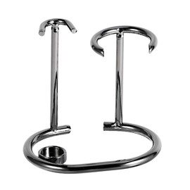 Grandslam Shaving Razor and Brush Stand Universal Holder for Safety Razor and Straight Razor Storage Shave Brush Holder