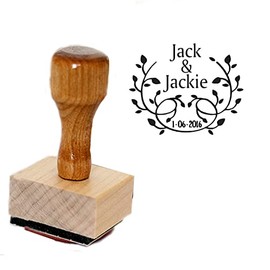 Sellos de goma personalizados de 5cm