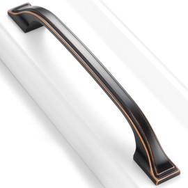 BEROSSA 30 Pack Oil Rubbed Bronze Cabinet Pulls 5 Inch Brushed Bronze Cabinet Handles Bronze Hardware for Kitchen Cabinets 8222 Drawers Bedroom Dresser Bathroom Vanity Cupboard