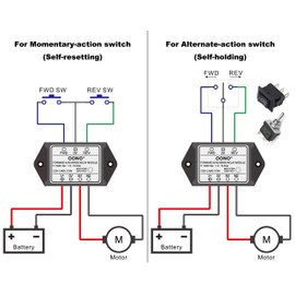 Forward and Reverse Relay Module for Motor/Linear Actuator, Reversing Relay Module (DC 5V)