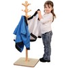 Constructive Playthings - MTC-311 E-Z Reach Wooden Classroom Clothes Tree