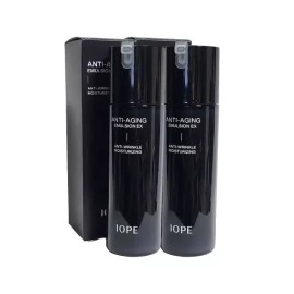 IOPE 아이오페 맨 안티에이징 에멀전 EX 120ml x2개 IOPE Men Anti-Aging Emulsion EX 120ml x2