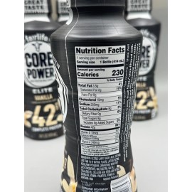 12 PC CASE! Core Power Elite Protein Shake vanilla 42 G PROTEIN, 14OzEA 5/25