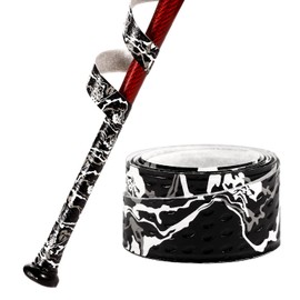 insum Baseball Bat Grip Tapes Softball Bat Wrap Grip Tape 1.1mm (Black ASP)