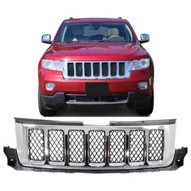 Front Grille compatible with 2011-2013 Jeep Grand Cherokee