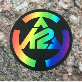 K2 Ski Sticker - Skiing Snowboarding Skis Mountain Sports Gear Aspen Mammoth