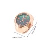 UKCOCO 3pcs Mini Creative Watch Roman Numeral Finger Watches and