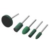 Rubber Polishing Bits 2.35mm Shank Cylinder Shape Mounted Grinding Bits