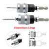 Saipor Magnetic Drywall Bit Holder with S2 Screwdriver Bits 1/4