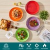 vancasso Bonita Dinner Plates, 10.5 Inch Ceramic Plates, Microwave, Oven