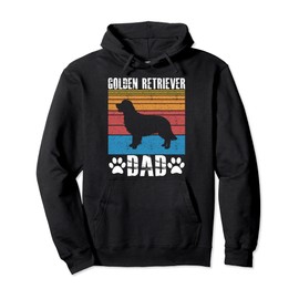 Golden Retriever Dad Golden Retriever Owners Pullover Hoodie