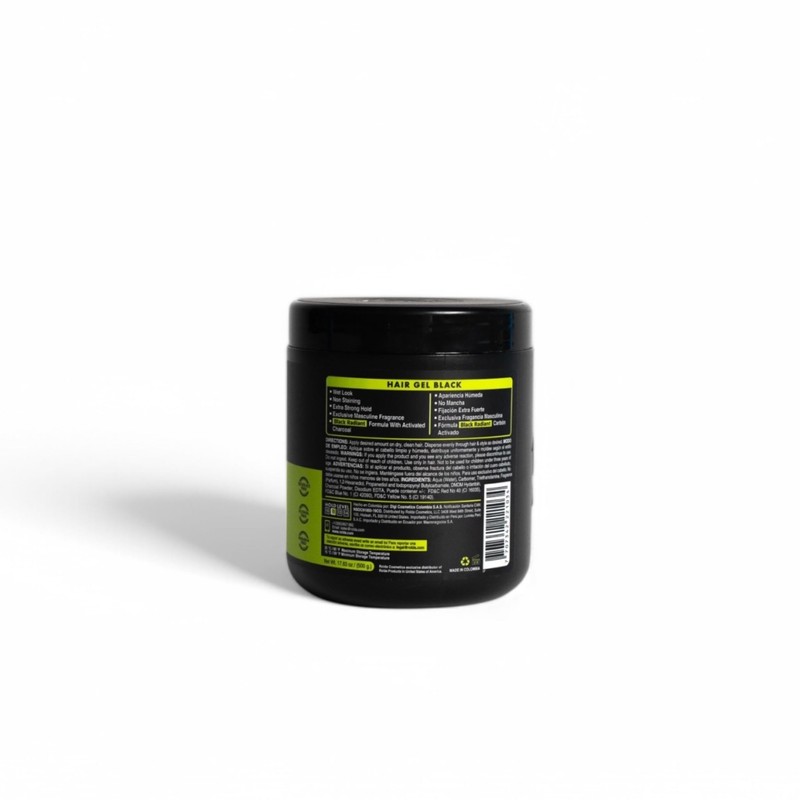 Rolda Black Hair Gel for Men - Medium Hold Styling