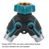 2 Way Y Hose Connector for Garden Water Pipe Splitter