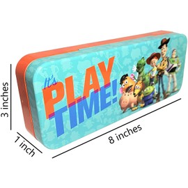 The Tin Box Company Set of 3 Pencil Cases for School and Organizing. Great for Any Toy Story Fans