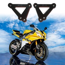 YZF-R6 Lowering Link Kit, Lowers 1 or 3 Inches, Fits 1999-2005 Yamaha YZF-R6, 2006-2009 YZF-R6 S, Replaces Rear Shock Mount Linkage Plate 5SL-2217A-10-00, Cushion Arm