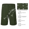 BASSDASH 10.5” Mens Fishing Cargo Shorts Quick Dry UPF 50+