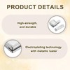sourcing map 8Set Zipper Latch Slider Retainer Kits, #10 Zinc