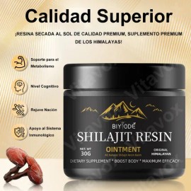 2 Frasco Resina Shilajit Puro Orgánico Del Himalaya