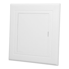 MOLUCKFU Sewer Pipe Inspection Port Plastic Access Panel Wall Access Panel Pipe Cover White