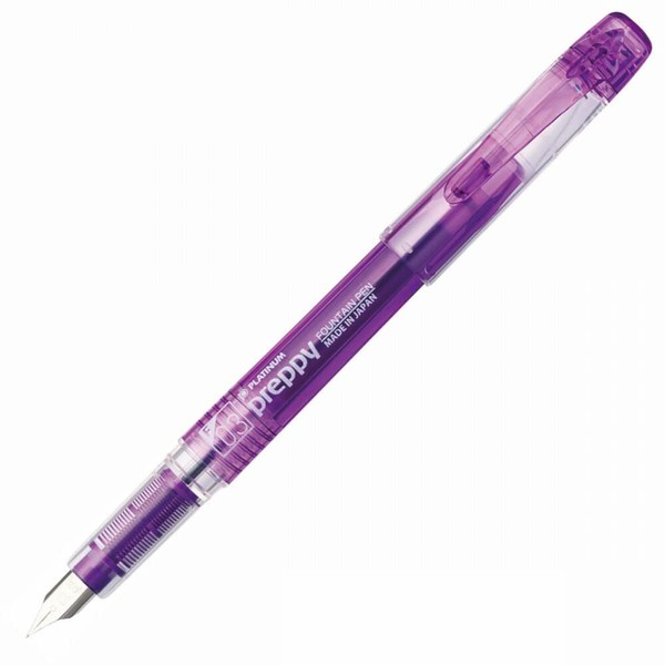 Platinum Fountain Pen, Preppy Fountain Pen, Violet, Fine Point, PSQ-300#28