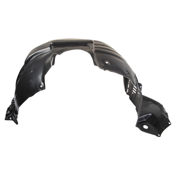 TRQ TRQ Front Left Inner Fender Liner Black Drivers Side