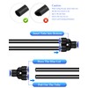 Cexovo Pack of 60 Straight Pneumatic Connectors, 6 mm Pneumatic