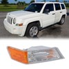 GZZTORES - Cubierta de luz lateral para Jeep Patriot 2007,