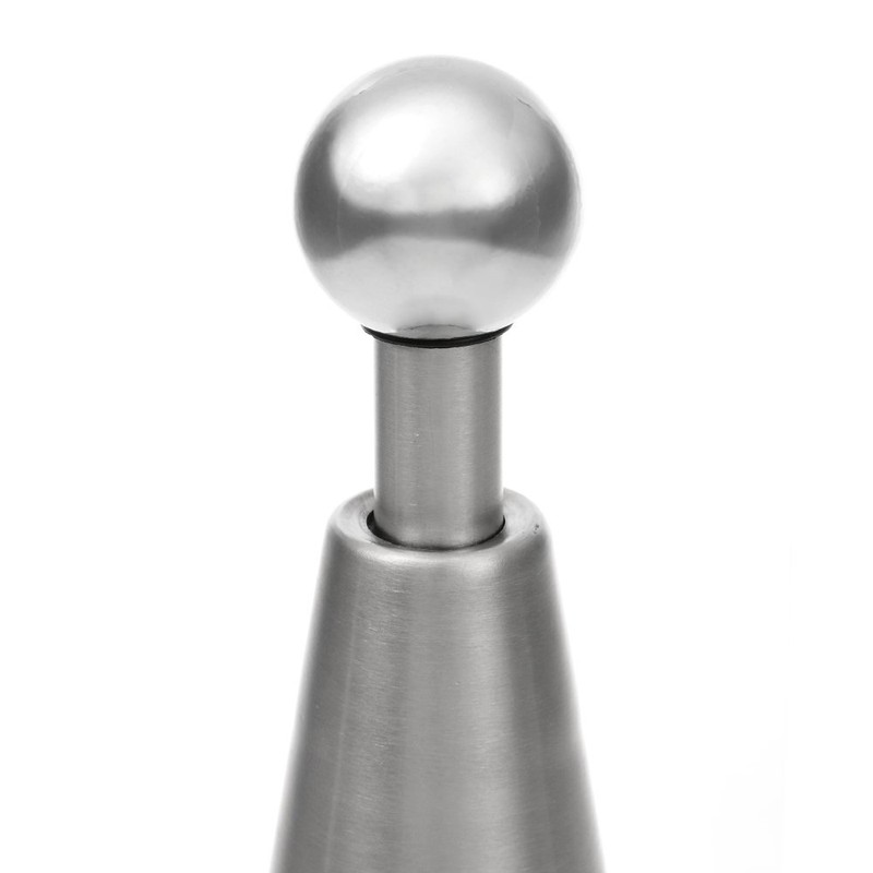 Lizavo DS-002 Stainless Steel Modern Soft-Catch Magnetic Door Stop in