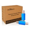 8 Rolls Desktop Thermal Transfer Ribbons -Enhanced Wax, 2.25" x