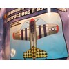 X-Kites FlyingAces® P-51 Mustang Mustang Poly Airplane Kite, 37 Inches