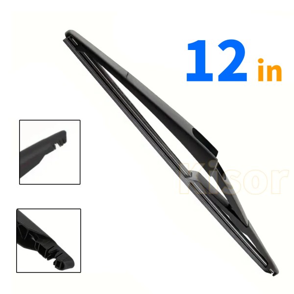 Kisor 12" REAR Windshield Wiper Blade Fit For Nissan Rogue