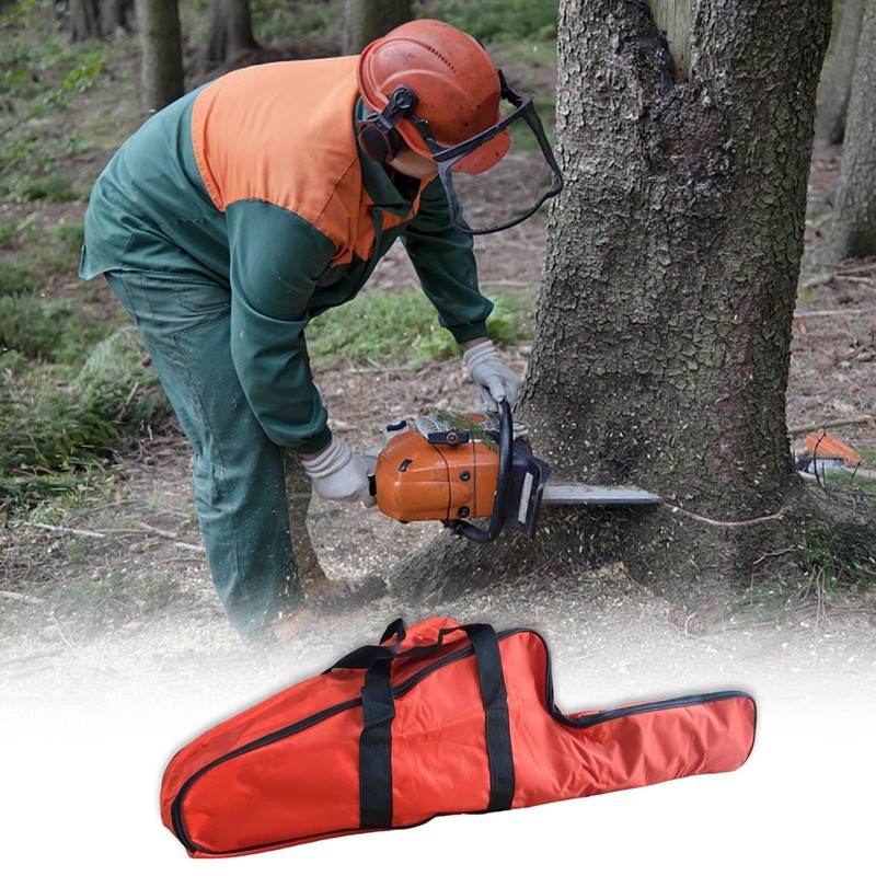 16" Chainsaw Bag Carrying Case, Waterproof Saw Carry Case Compatible