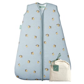 molis&co - Baby Sleeping Bag 2.5 TOG - All-Year Sleeping Bag - Baby Sleeping Bag Newborn - 100% Cotton (Oeko-Tex 100), Sleeveless Winter Sleeping Bag Padded - Premium Quality - Colima (60 cm)