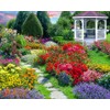 Springbok Flower Garden 500 Piece Puzzle for Adults - Featuring