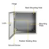 Vevor Gabinete Eléctrica De Acero Al Carbono De 30x30x20cm