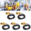 5PCS Non Contact Proximity Sensor 2 Wire Normally Open Distance
