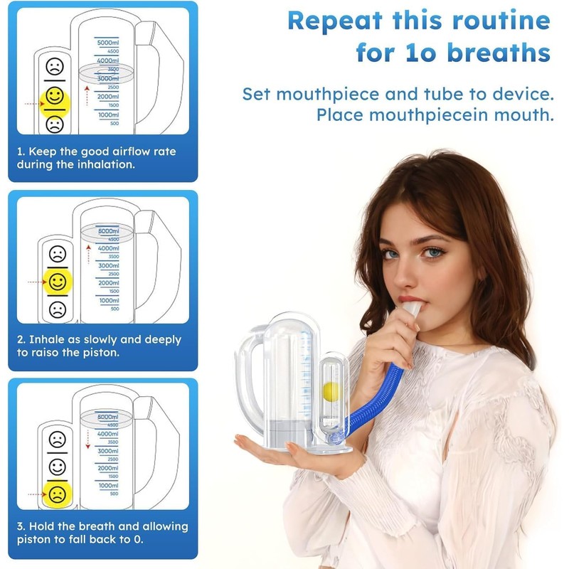 Incentive Spirometer，Breathing Trainer