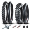 HOLATO Rear 80/100-12 3.00-12 Front 60/100-14 2.50-14 Tire and Inner