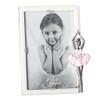 Twirling Pink Ballerina Jewel Tone Accents 6 x 7.75 Zinc