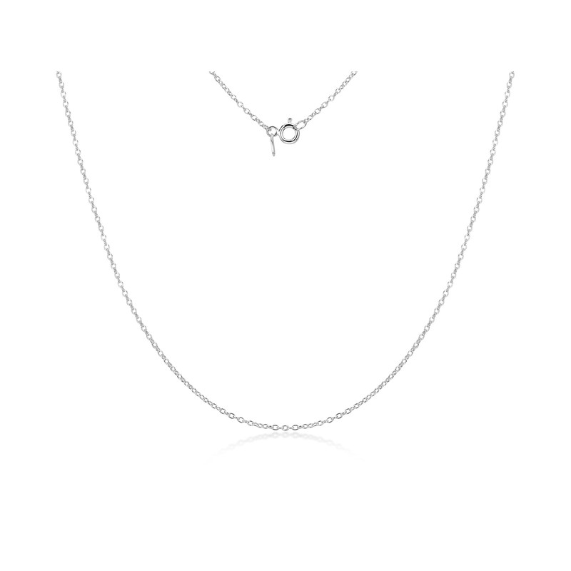 Pea Chain, Silver Chain Width: 1.3 mm Length: 38 cm