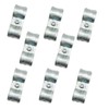 1-3/8" Chain Link Fence Panel Clamps, Galvanized Fence Dog Kennel
