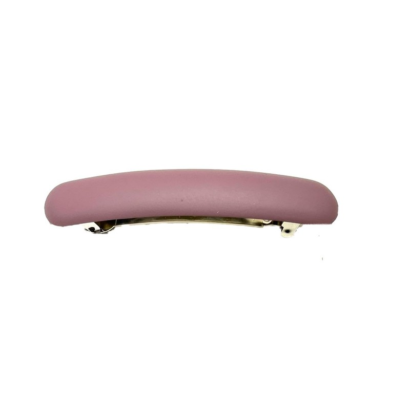 Gachipin® No Slip Barrette Round Mat Barrette (Brown)