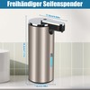 MEKOTRIN Automatic Soap Dispenser Stainless Steel Touchless 330ml Large Capacity