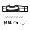 YHB Double DIN Dash Kit W/Wiring Harness & Antenna Adapter