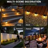 SOLPEX Solar Deck Lights, Solar Step Lights for Outside Waterproof