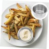 CIYODO 4Pcs Dipping Cups Multipurpose Sauce Dishes for Ketchup Salad