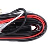 LED Light Bar Wiring Harness Car Work Light Remote On