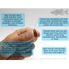 Harmony Fishing Stealth Clips (25 Pack) [Black Stainless] (18mm (50#